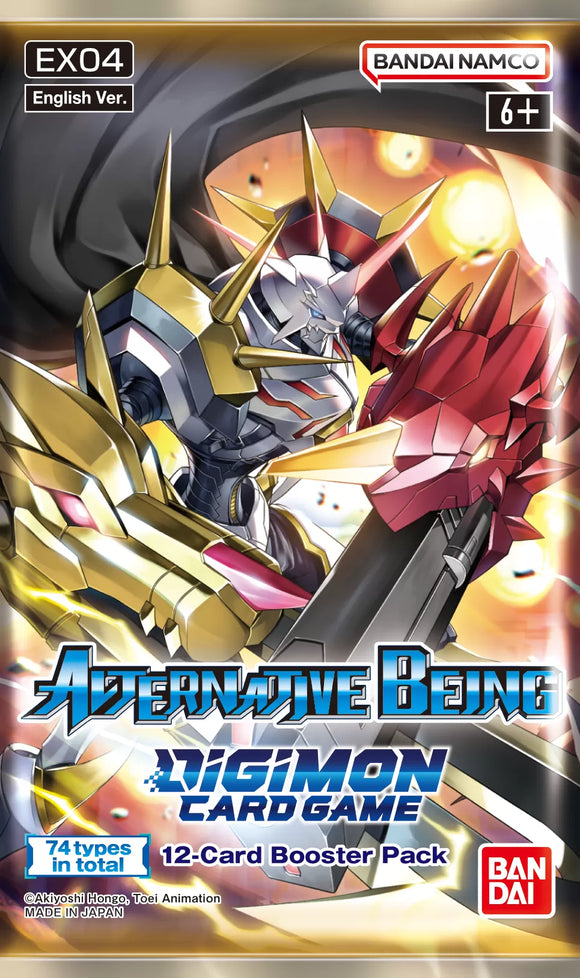 Digimon Card Game - Alternative Being (EX-04) Booster