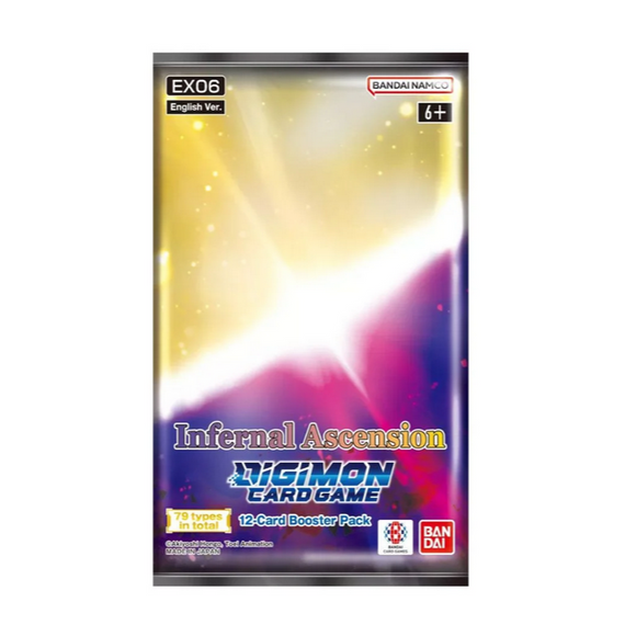 (PREORDER) Digimon Card Game - Infernal Ascension (EX06) Booster