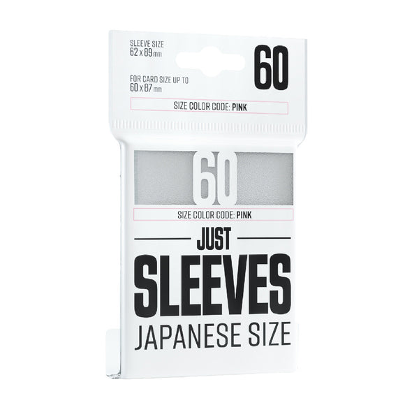 Gamegenic Just Sleeves Japanese - White (60)