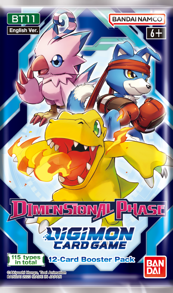 Digimon Card Game - Dimensional Phase (BT11) Booster