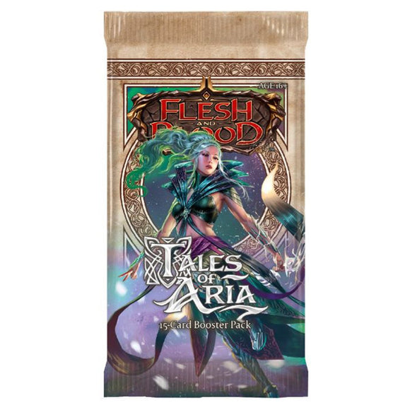 Flesh and Blood - Tales of Aria Unlimited Booster - The Gaming Verse
