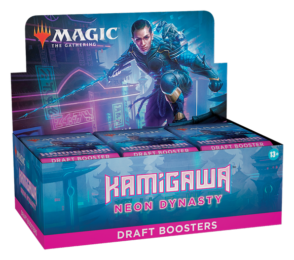Magic - Kamigawa Neon Dynasty Draft Booster Box - The Gaming Verse