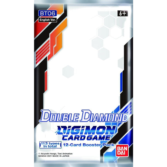 Digimon Card Game Series 06 Double Diamond BT06 Booster - The Gaming Verse