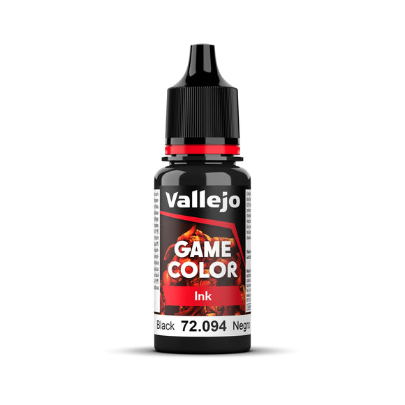 Vallejo Game Colour - Ink - Black 18ml