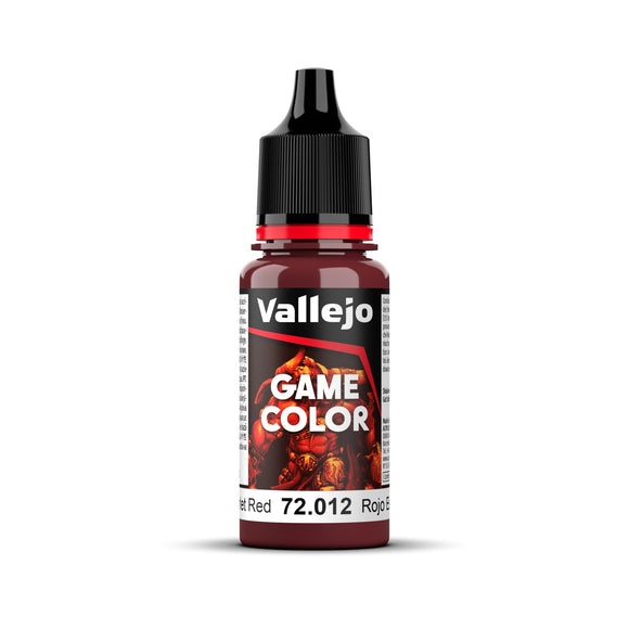 Vallejo Game Colour - Scarlet Red 18ml