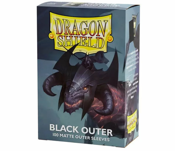 Dragon Shield Black Outer Matte Standard Size 100