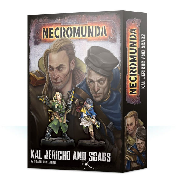 300-38 Necromunda Kal Jericho and Scabs