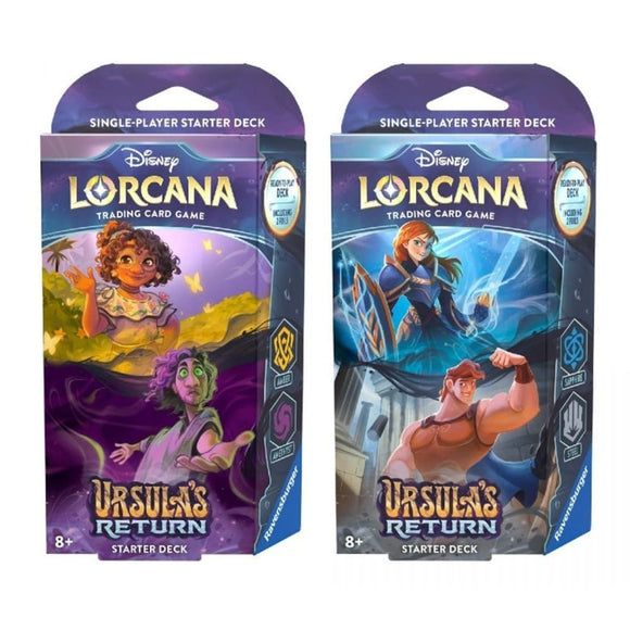 (PREORDER) Lorcana - Ursula's Return Starter Deck (BOTH)