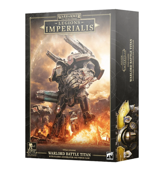 03-21 Legions Imperialis: Warlord Battle Titan with Plasma Annihilator