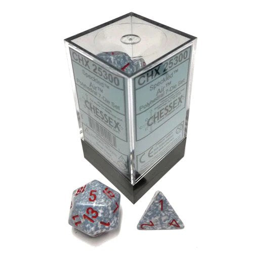 CHX 25300 Speckled Air Polyhedral 7-Die set