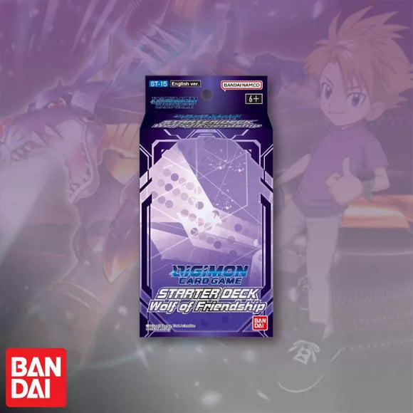 Digimon Card Game -  Wolf of Friendship (ST-16) Deck