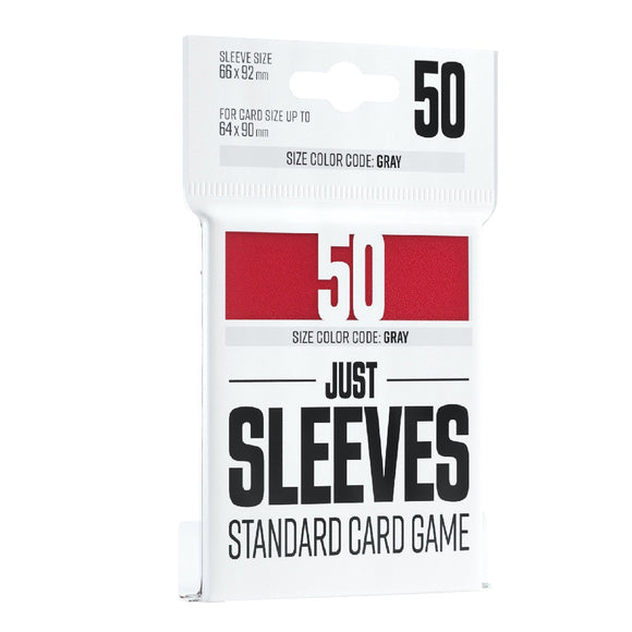 Gamegenic - Just Sleeves Standard Red (50)