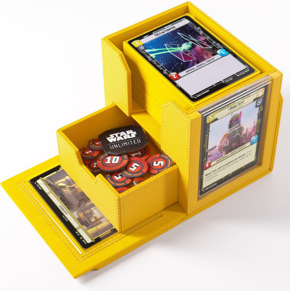 (PREORDER) Gamegenic Star Wars Unlimited Deck Pod - Yellow
