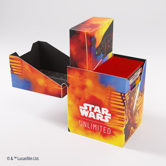(PREORDER) Gamegenic Star Wars Unlimited Soft Crate - Luke/Vader