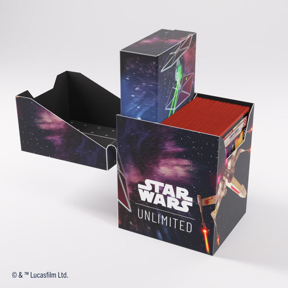(PREORDER) Gamegenic Star Wars Unlimited Soft Crate - X-Wing/TIE Fighter