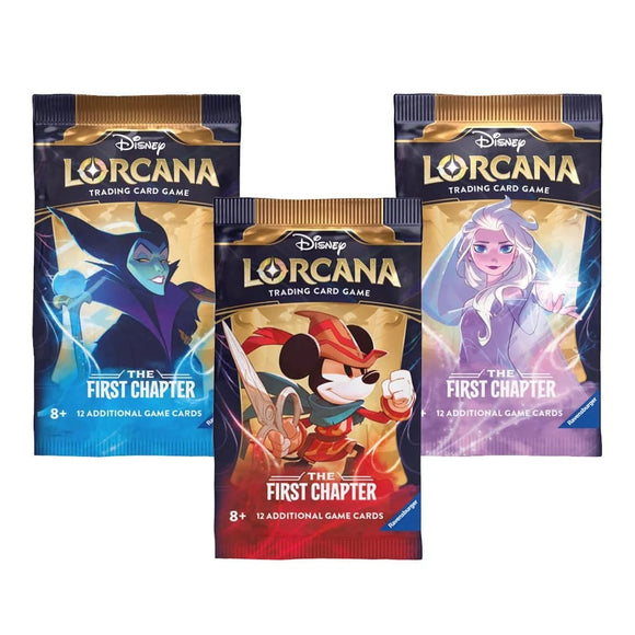 (PREORDER) Lorcana - The First Chapter Booster