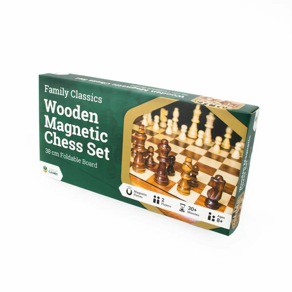 LPG Wooden Magnetic Chess Set 38cm