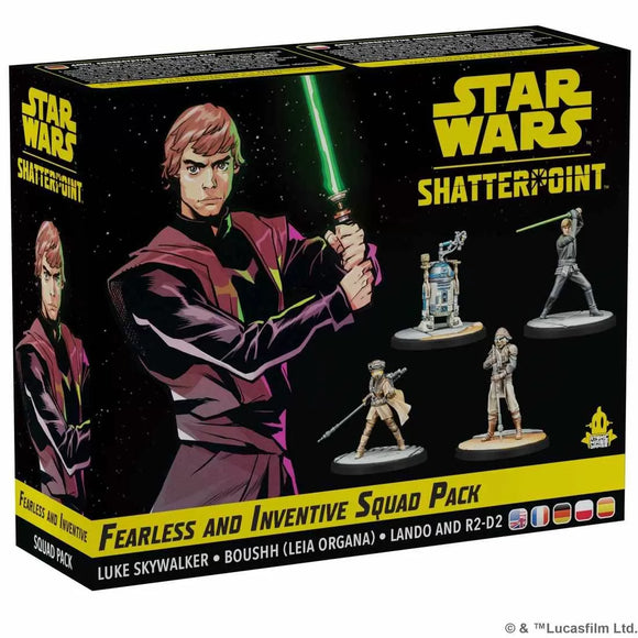 (PREORDER) Star Wars Shatterpoint Fearless and Inventive Squad Pack