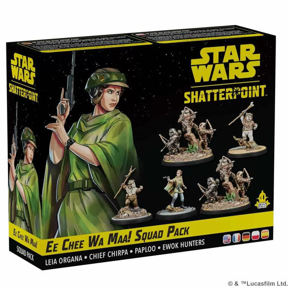 Star Wars Shatterpoint Ee Chee Wa Maa! Squad Pack (Leia)