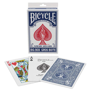 Bicycle Poker Big Box - Blue - The Gaming Verse