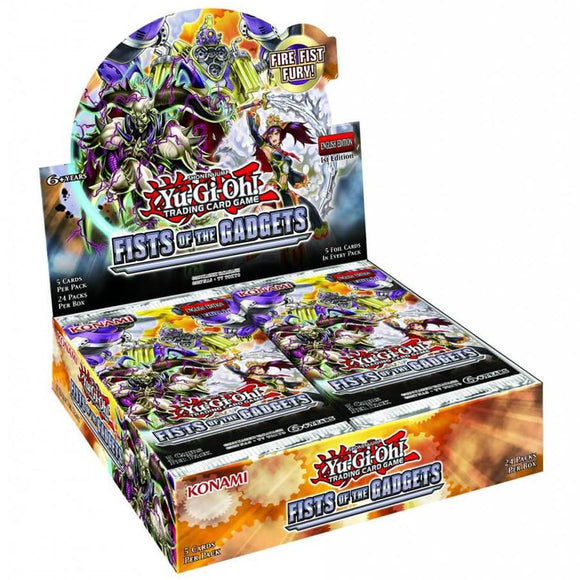 Yugioh - Fist of the Gadgets Booster Box - The Gaming Verse