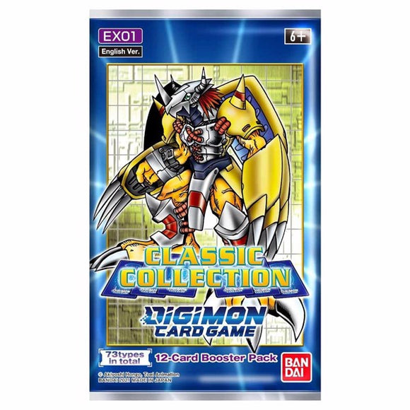 Digimon Card Game Classic Collection (EX01) Booster - The Gaming Verse