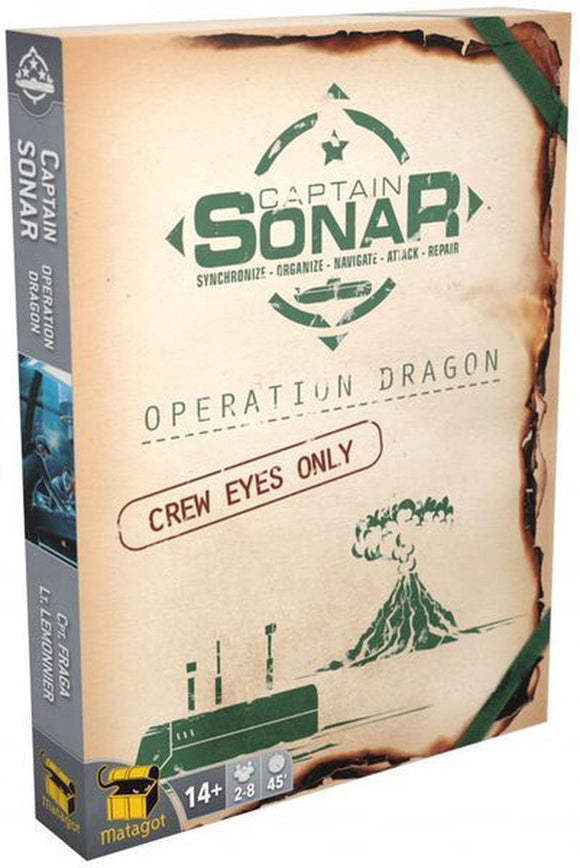 Captain Sonar - Operation Dragon - The Gaming Verse