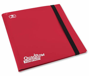 Ultimate Guard 12-Pocket QuadRow FlexXfolio Red Folder - The Gaming Verse