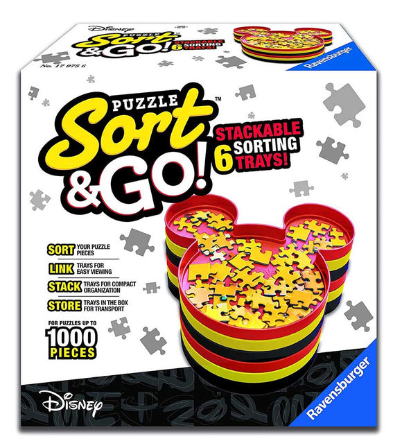 Ravensburger - Disney Mickeys Sort & Go Puzzle Sorter - The Gaming Verse