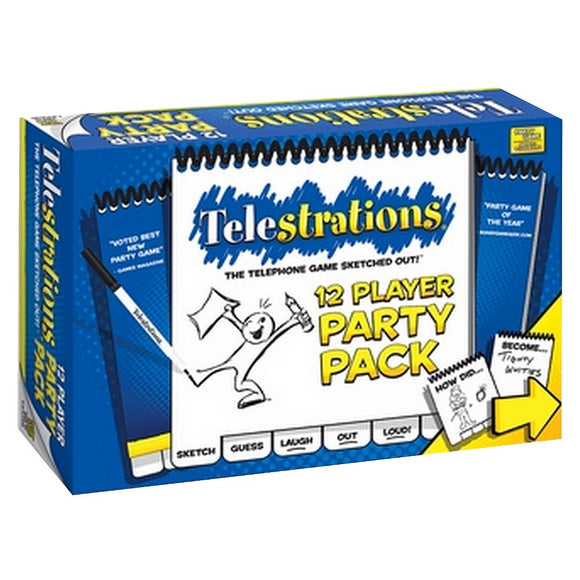Telestrations 12 Player Party Pack - The Gaming Verse
