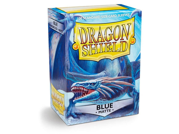 Dragon Shield 100pk Blue Matte - The Gaming Verse