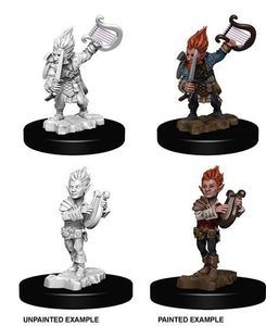 Pathfinder Unpainted Minis - Gnome Male Bard - The Gaming Verse