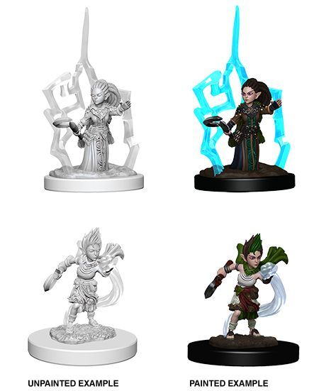 Pathfinder Unpainted Minis - Gnome Female Sorcerer - The Gaming Verse