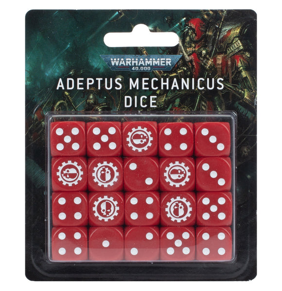 59-07 Warhammer 4000 Dice: Adeptus Mechanicus - The Gaming Verse