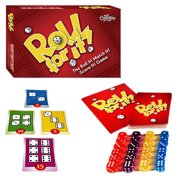 Roll For It Red Set - The Gaming Verse