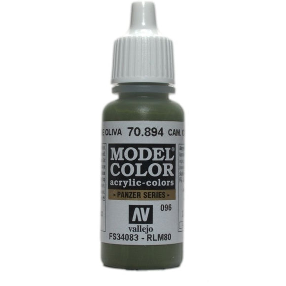 Vallejo Model Colour Cam Olive Green 17ml - The Gaming Verse