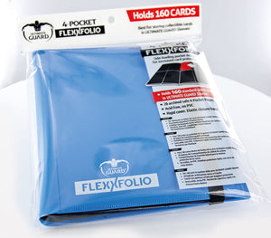 Ultimate Guard 4-pocket FlexXfolio Blue Folder - The Gaming Verse