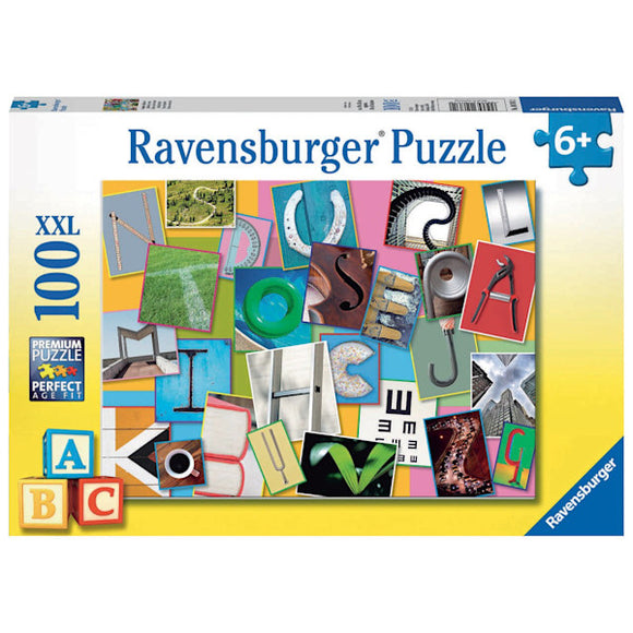 Ravensburger - Funny Alphabet Puzzle 100pc - The Gaming Verse