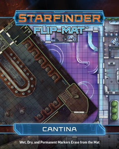 Starfinder Flip Mat Cantina - The Gaming Verse