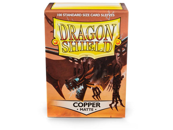 Dragon Shield Copper Matte 100 - The Gaming Verse