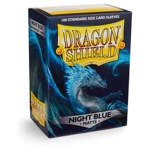 Dragon Shield - Box 100 - MATTE Night Blue - The Gaming Verse