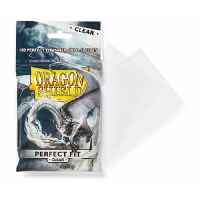 Dragon Shield Perfect Fit - Clear - The Gaming Verse