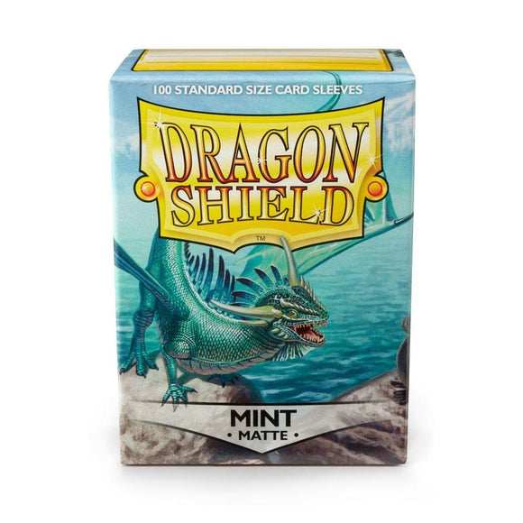 Dragon Shield Matte Mint 100 - The Gaming Verse