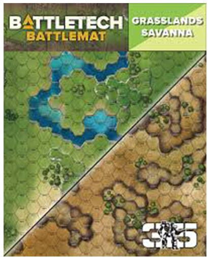 BattleTech - BattleMat - Savannah/Grassland