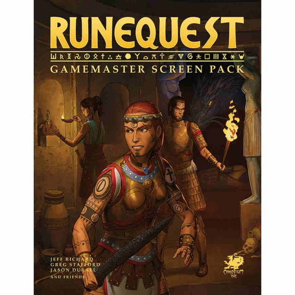 Runequest - Gamemaster Screen Pack - The Gaming Verse