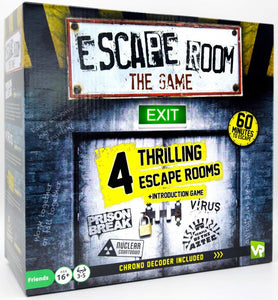 Escape Room the Game - 4 Rooms Plus Chrono Decoder - The Gaming Verse