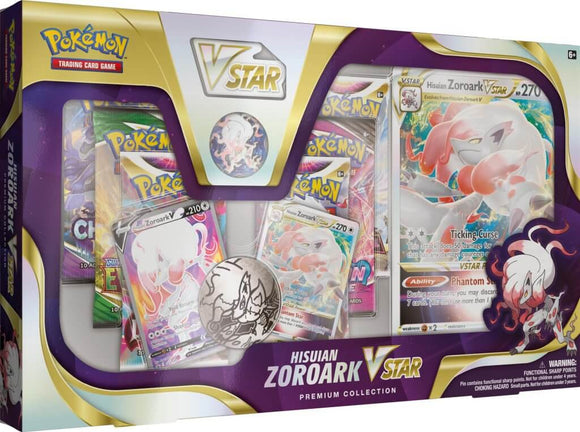 Pokemon TCG Zoroark VSTAR Premium Collection