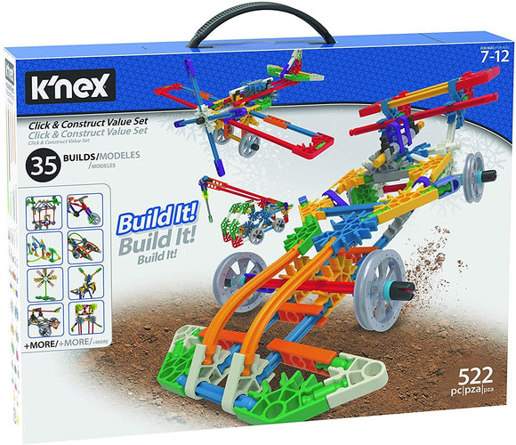 knex - Click & Construct Value Building Set Boxed - The Gaming Verse