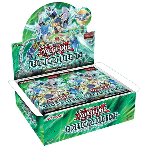 Yugioh - Legendary Duelists Synchro Storm Booster Box - The Gaming Verse