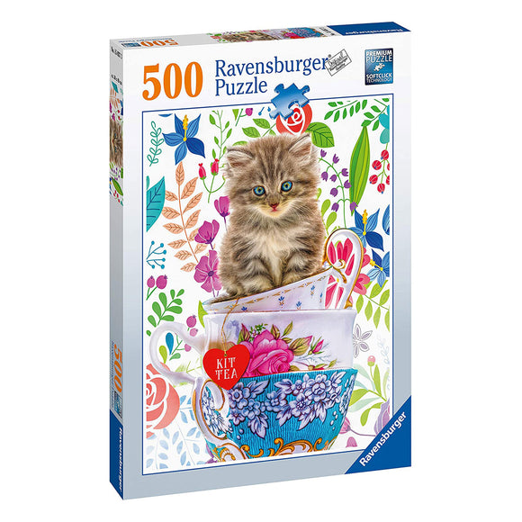 Ravensburger - Kitten in a Cup 500pc - The Gaming Verse